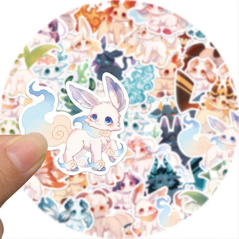 Cute Fantasy Creature Waterproof Stickers For Water - Temu